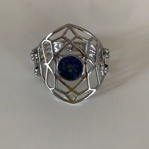 White House Black Market Silver Cuff Bracelet